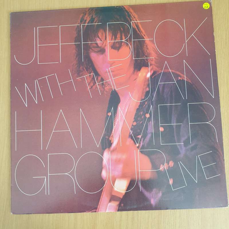 Jeff Beck With The Jan Hammer Group  Live -  Vinyl LP Record - Very-Good+ Quality (VG+)