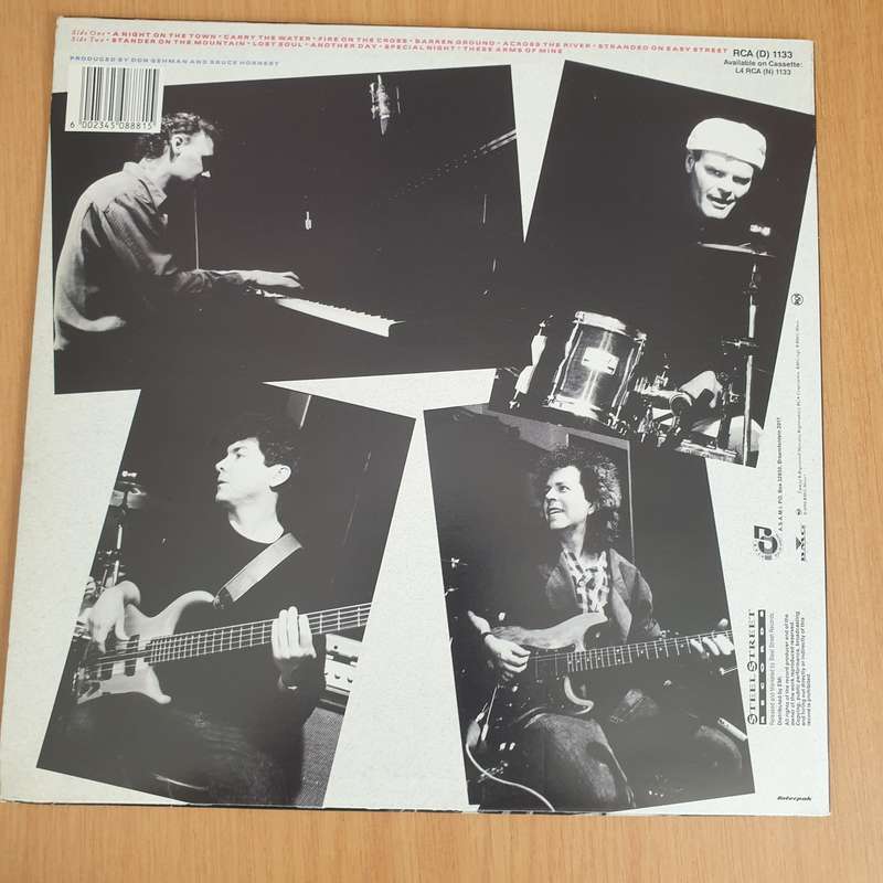 Bruce Hornsby & The Range  A Night On The Town - Vinyl LP Record - Very-Good+ Quality (VG+) (v...
