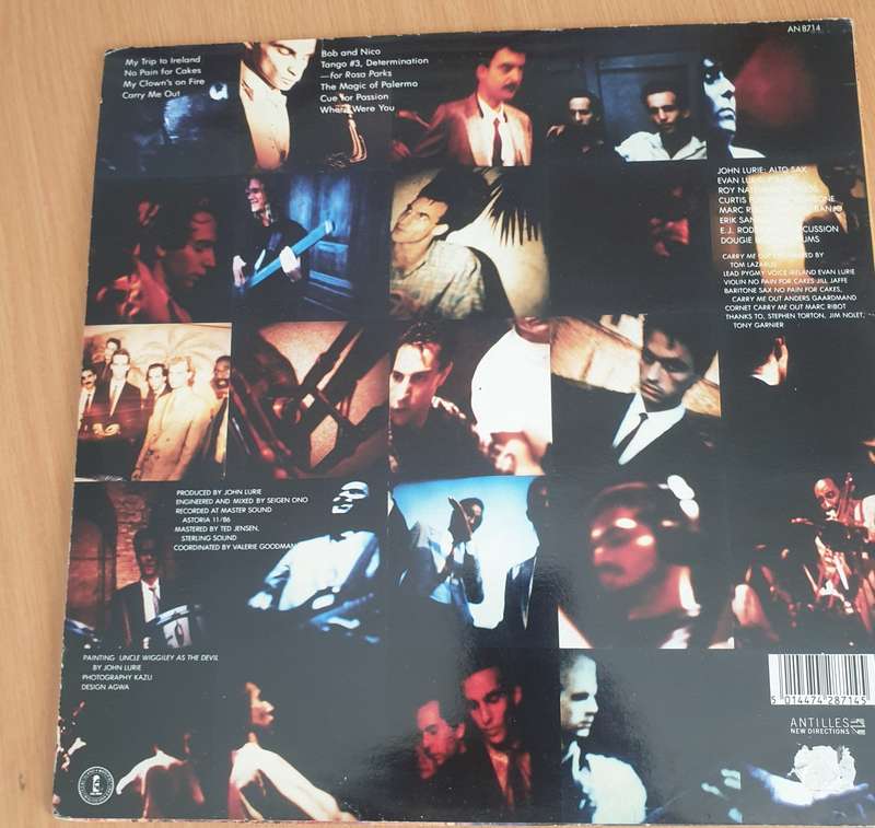 The Lounge Lizards  No Pain For Cakes - Vinyl LP Record - Very-Good+ Quality (VG+) (verygoodplus)