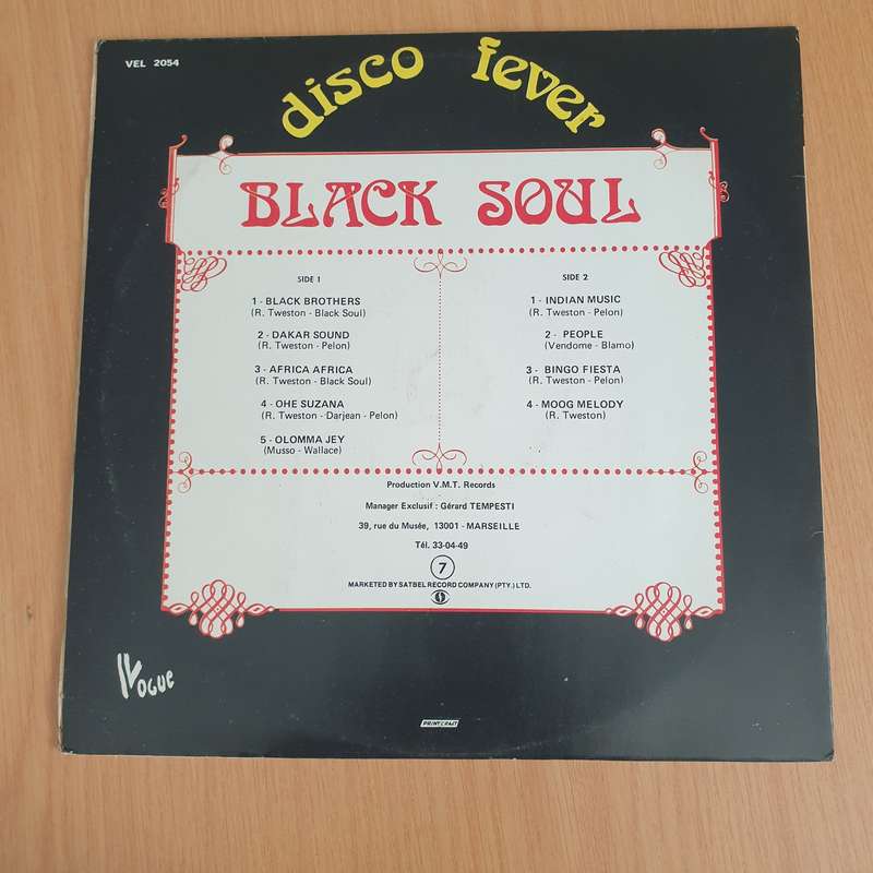 Black Soul  Disco Fever - Vinyl LP Record - Very-Good+ Quality (VG+) (verygoodplus)