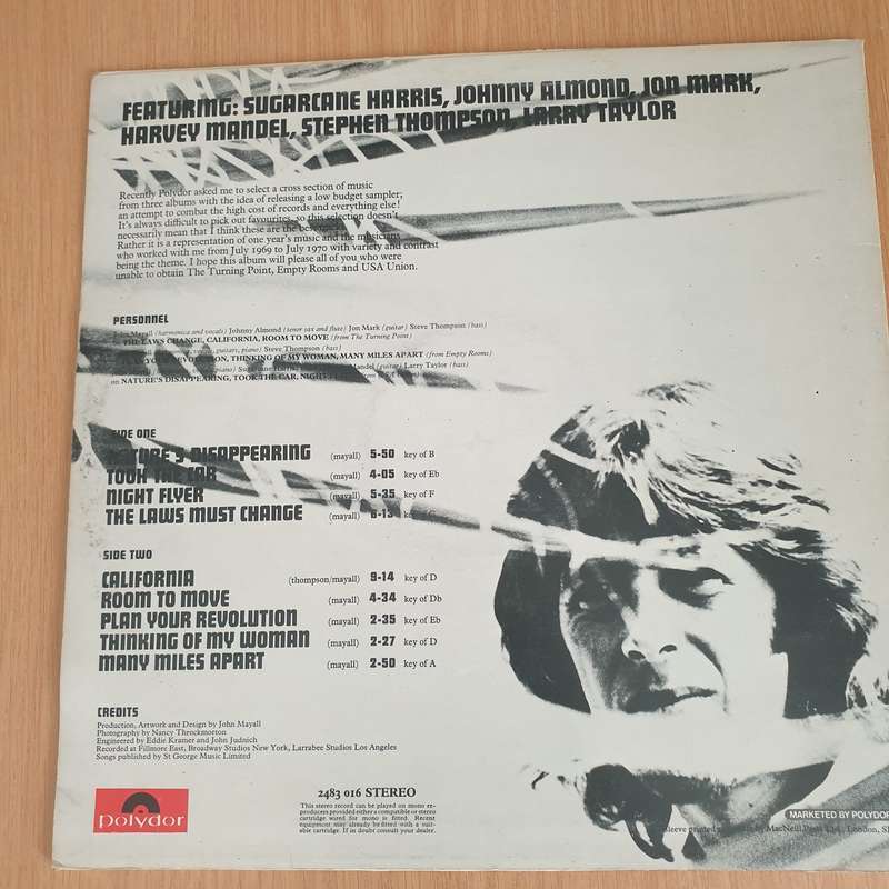 John Mayall  Beyond The Turning Point - Vinyl LP Record - Very-Good+ Quality (VG+) (verygoodplus)
