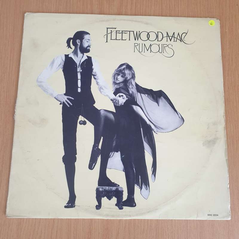 Fleetwood Mac  Rumours  Vinyl LP Record - Very-Good- Quality (VG-) (minus)