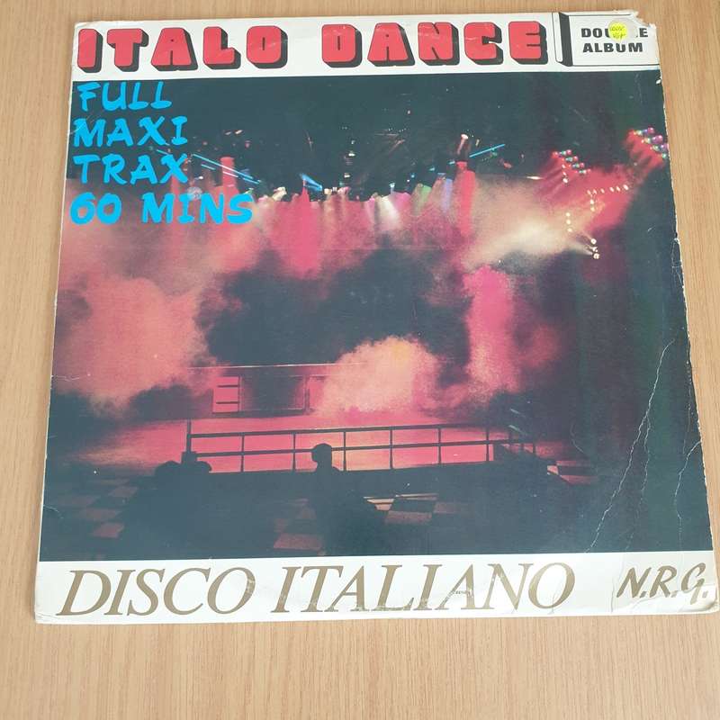 Italo Dance - Full Maxi Trax  Vinyl LP Record - Very-Good+ Quality (VG+) (verygoodplus)