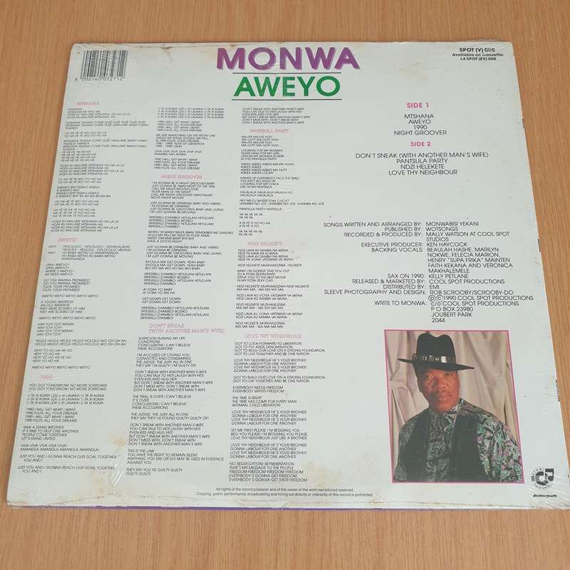 Monwa  Aweyo -  Vinyl LP Record - Sealed