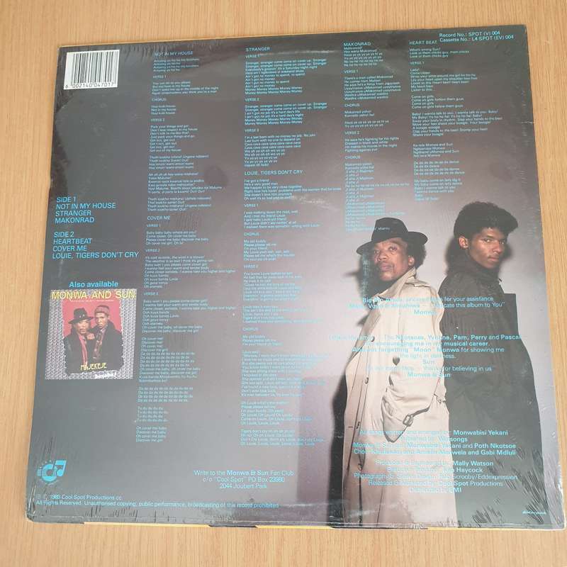 Monwa And Sun  Tigers Don't Cry -  Vinyl LP Record - Sealed