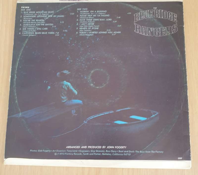 The Blue Ridge Rangers  The Blue Ridge Rangers  Vinyl LP Record - Very-Good+ Quality (VG+) ...