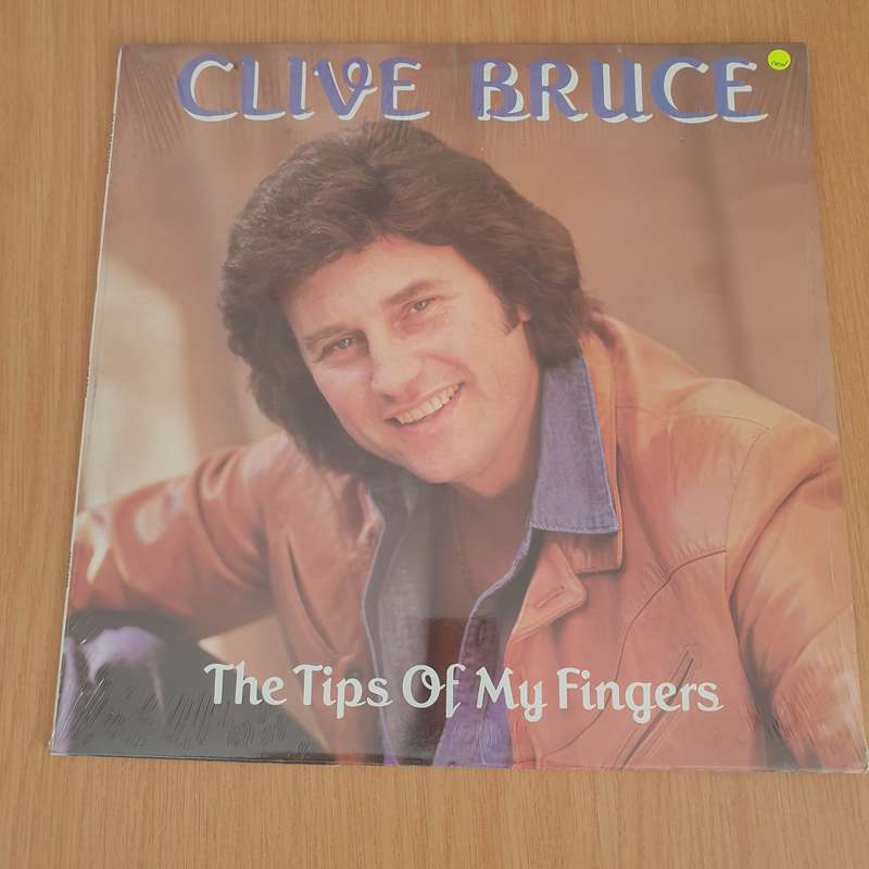 Clive Bruce - The Tips of My Fingers -  Vinyl LP Record - Sealed