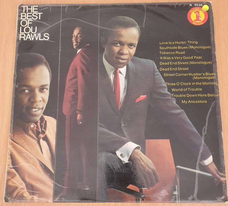Lou Rawls  The Best Of Lou Rawls - Vinyl LP Record - Very-Good+ Quality (VG+) (verygoodplus)