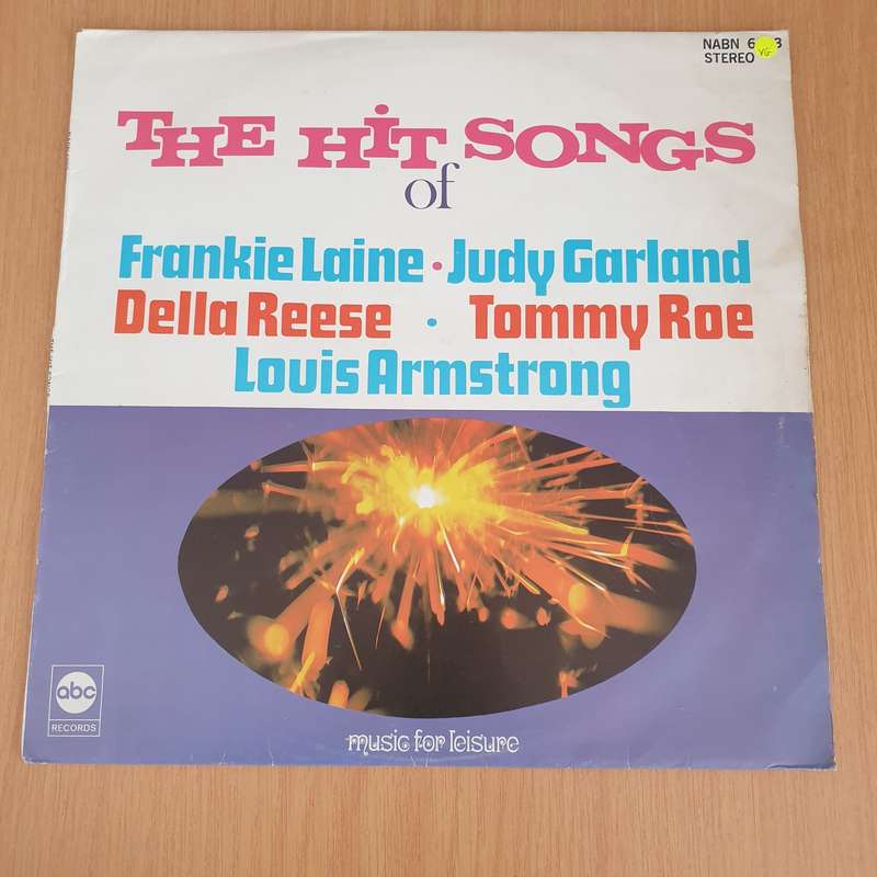 The Hit Songs of Frankie Laine, Judy Garland, Della Reese, Tommy Roes, Louis Armstrong  - Vinyl L...