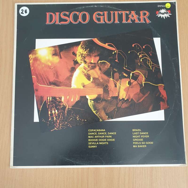 Disco Guitar  Vinyl LP Record - Very-Good+ Quality (VG+) (verygoodplus)