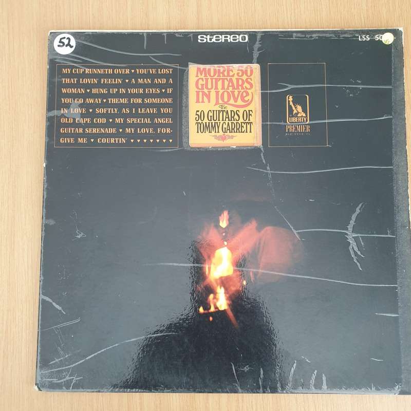 The 50 Guitar Of Tommy Garrett  More 50 Guitar In Love  Vinyl LP Record - Very-Good+ Qualit...