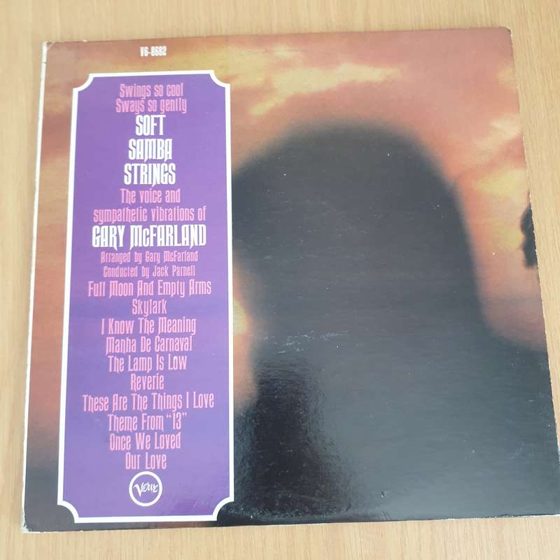Gary McFarland  Soft Samba Strings  Vinyl LP Record - Very-Good+ Quality (VG+) (verygoodplus)