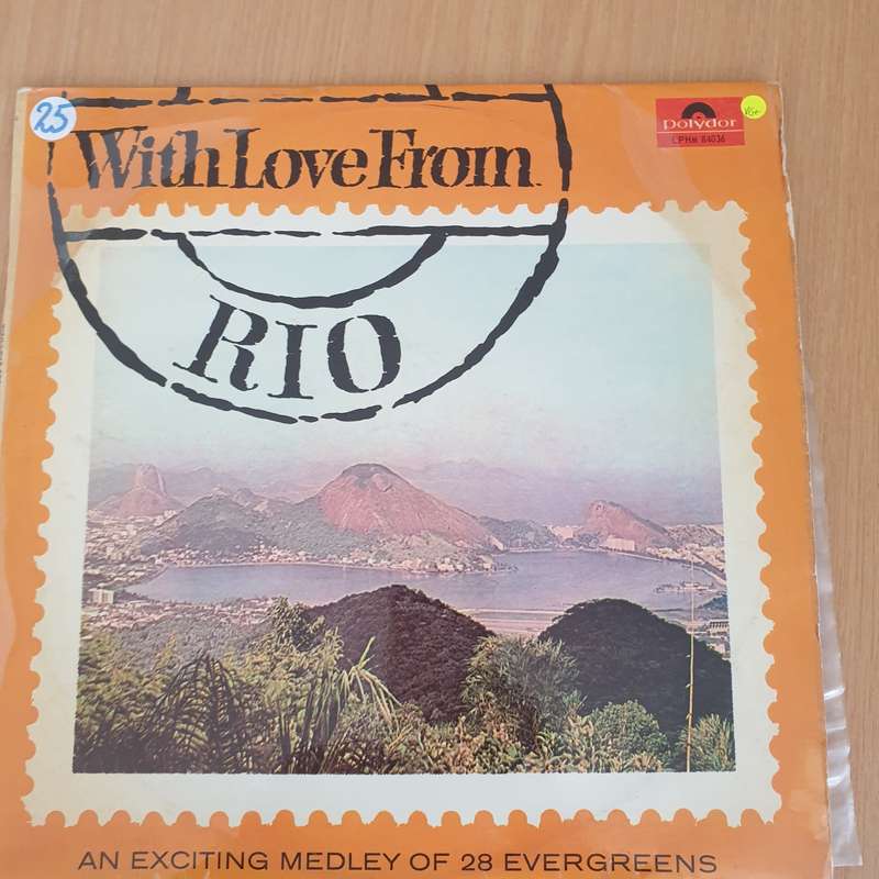 With Love From Rio  Vinyl LP Record - Very-Good+ Quality (VG+) (verygoodplus)