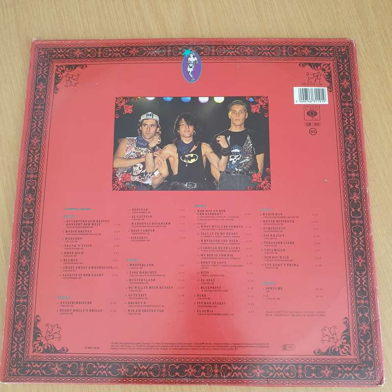 Die Ärzte  Live (Nach Uns Die Sintflut)  3x Vinyl LP Record - Very-Good+ Quality (VG+) (ve...