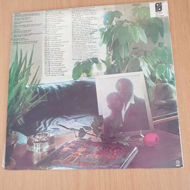 Jerry Butler - The Best Love  Vinyl LP Record - Very-Good+ Quality (VG+) (verygoodplus)