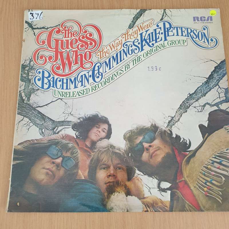 The Guess Who  The Way They Were  Vinyl LP Record - Very-Good+ Quality (VG+) (verygoodplus)