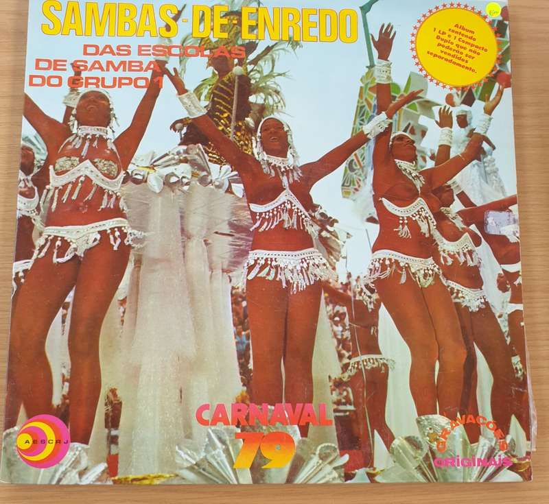 Sambas De Enredo - Carnaval 97  Vinyl LP Record - Very-Good+ Quality (VG+) (verygoodplus)