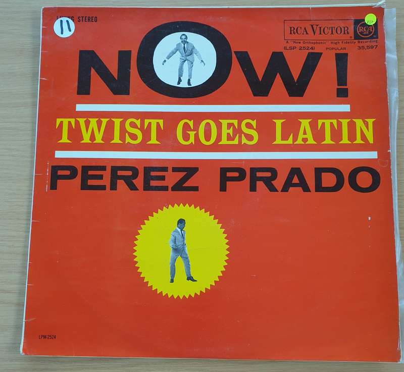 Perez Prado And His Orchestra  Now! Twist Goes Latin  Vinyl LP Record - Very-Good+ Quali...