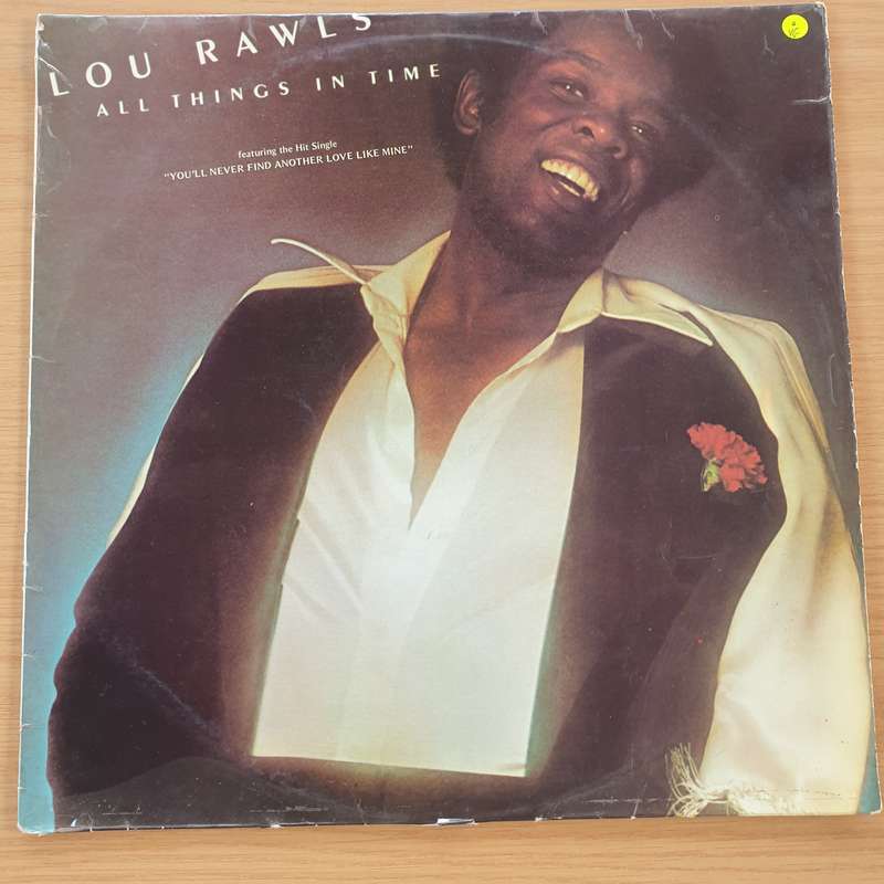 Lou Rawls  All Things In Time - Vinyl LP Record - Very-Good Quality (VG)  (verry)