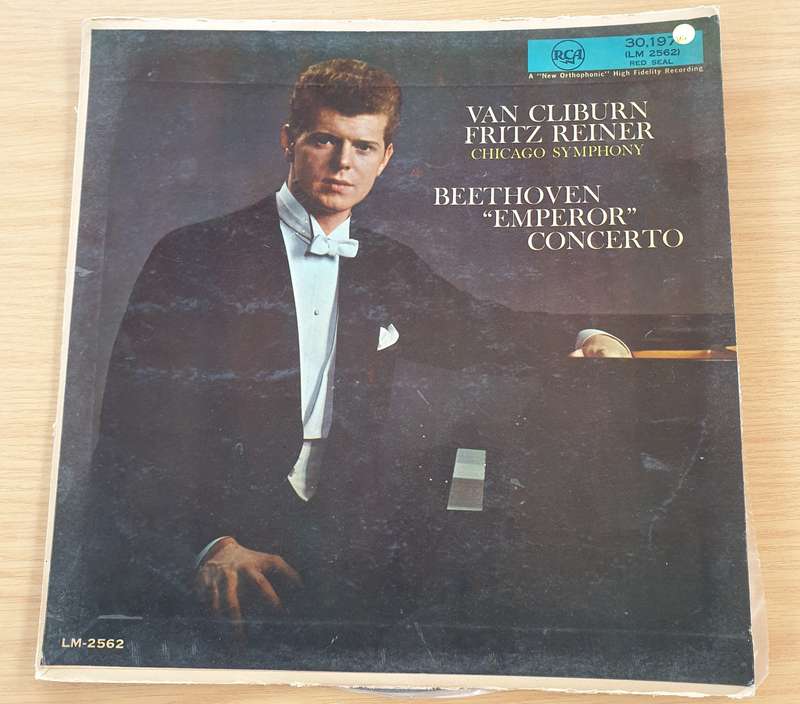 Beethoven  Beethoven "Emperor" Concerto  Van Cliburn, Chicago Symphony, Fritz Reiner - Viny...
