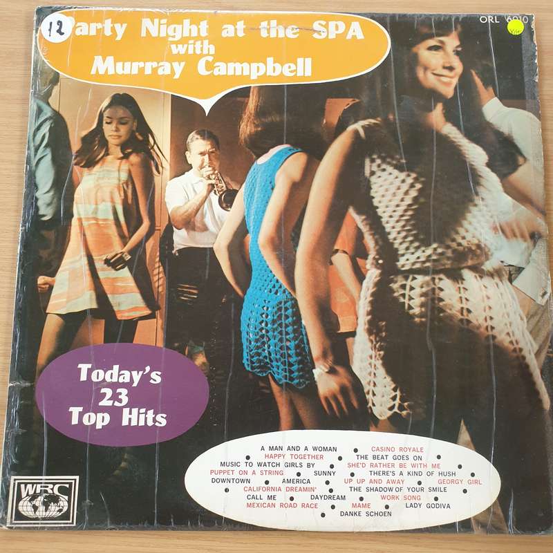 Murray Campbell - Party Night at the Spa (Swaziland Spa) - Vinyl LP Record - Very-Good+ Quality (...