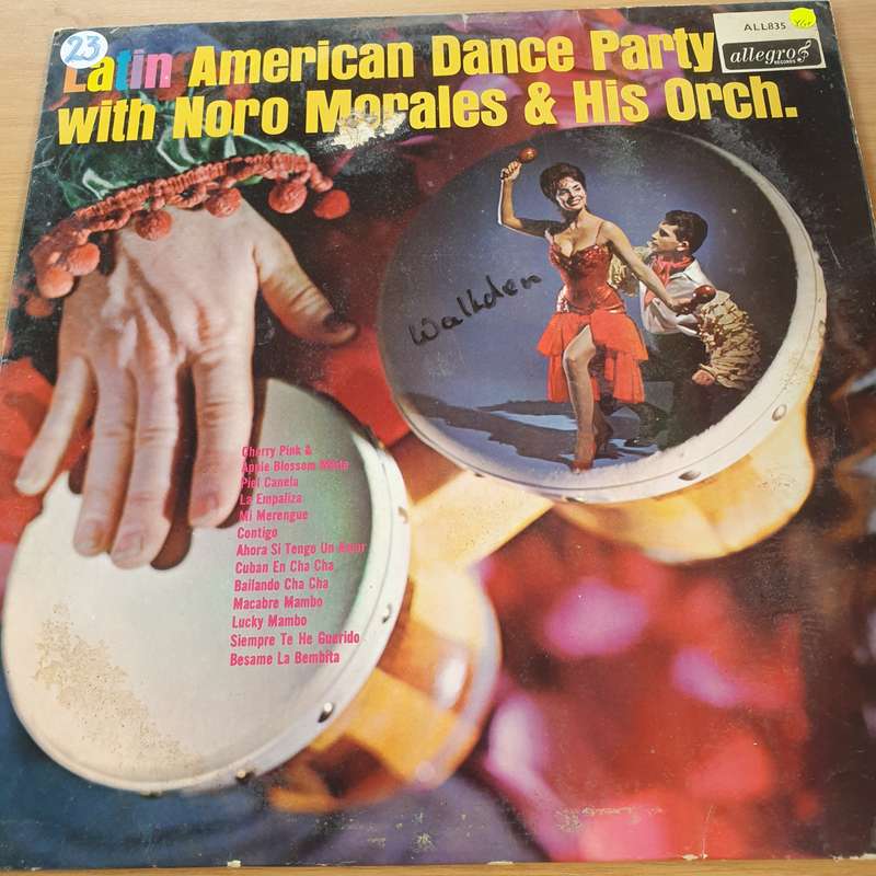 Noro Morales & His Orch.  Latin American Dance Party - Vinyl LP Record - Very-Good+ Quality (V...