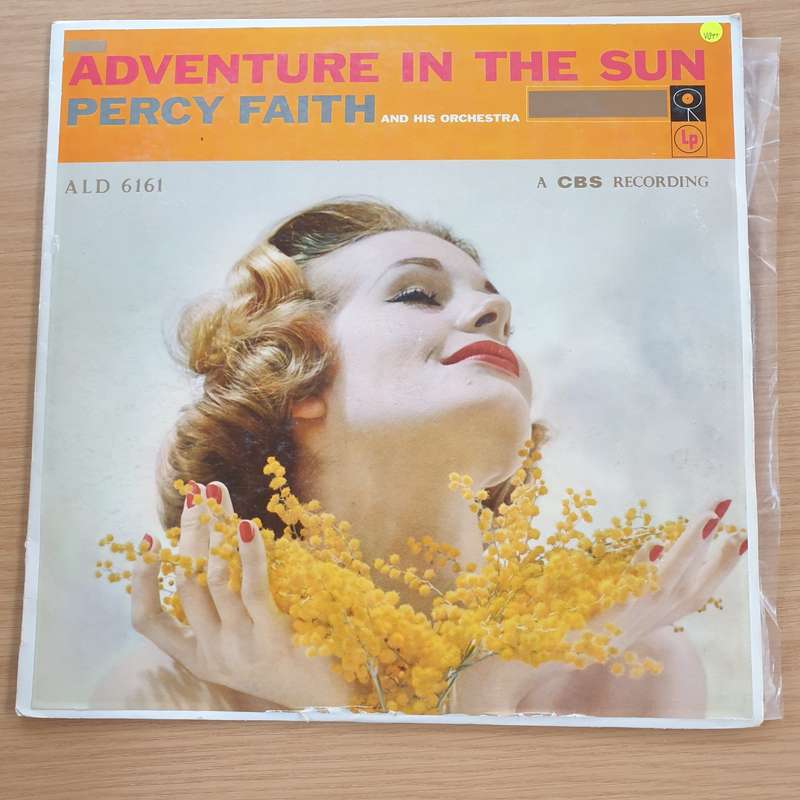 Percy Faith And His Orchestra  Adventure In The Sun - Vinyl LP Record - Very-Good+ Quality (VG...