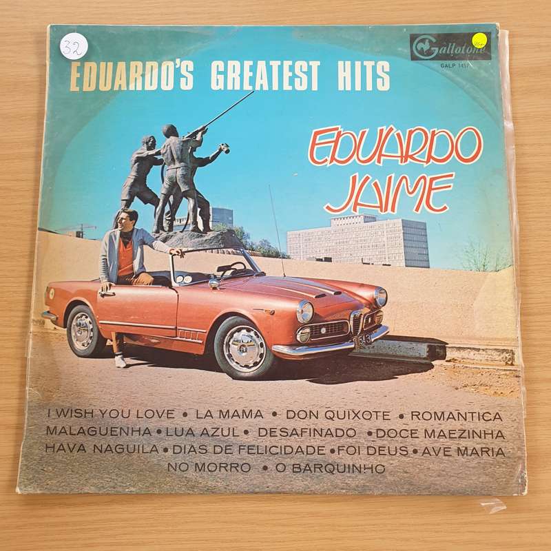 Eduardo Jaime  Eduardo's Greatest Hits - Vinyl LP Record - Very-Good+ Quality (VG+) (verygoodp...