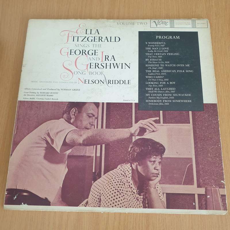 Ella Fitzgerald  Ella Fitzgerald Sings The George And Ira Gershwin Song Book (Volume Two) - Vi...