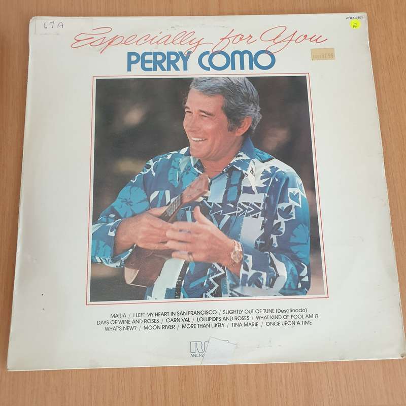Perry Como  Especially For You  Vinyl LP Record  (VG-)