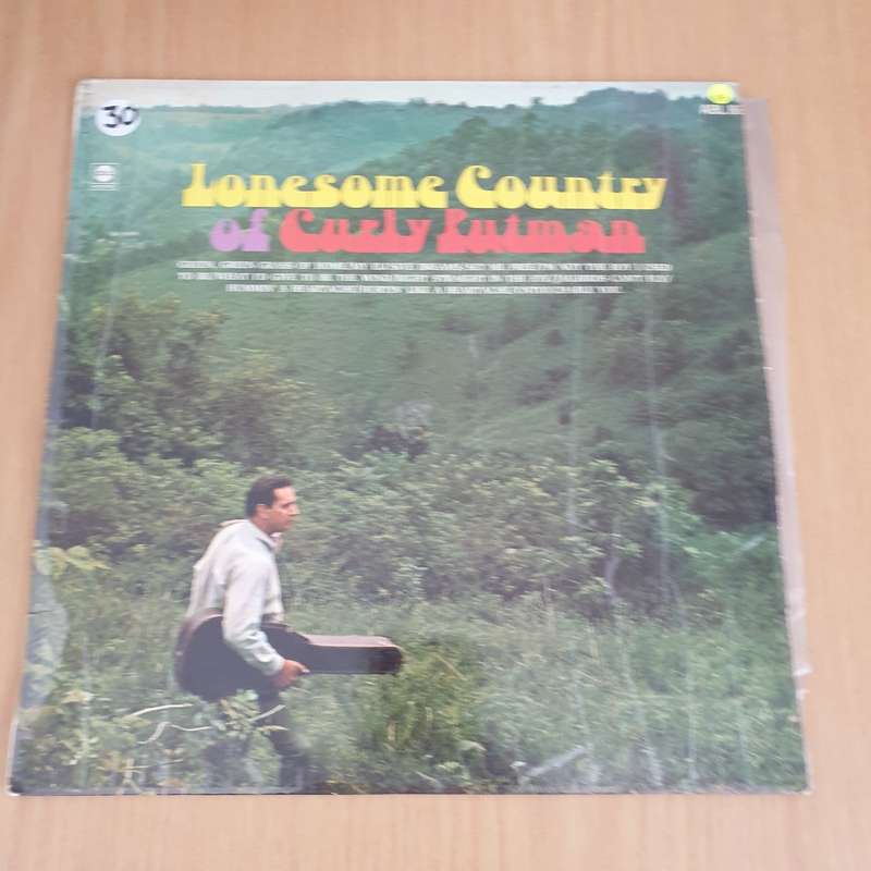 Curly Putman  Lonesome Country Of Curly Putman - Vinyl LP Record (VG+)