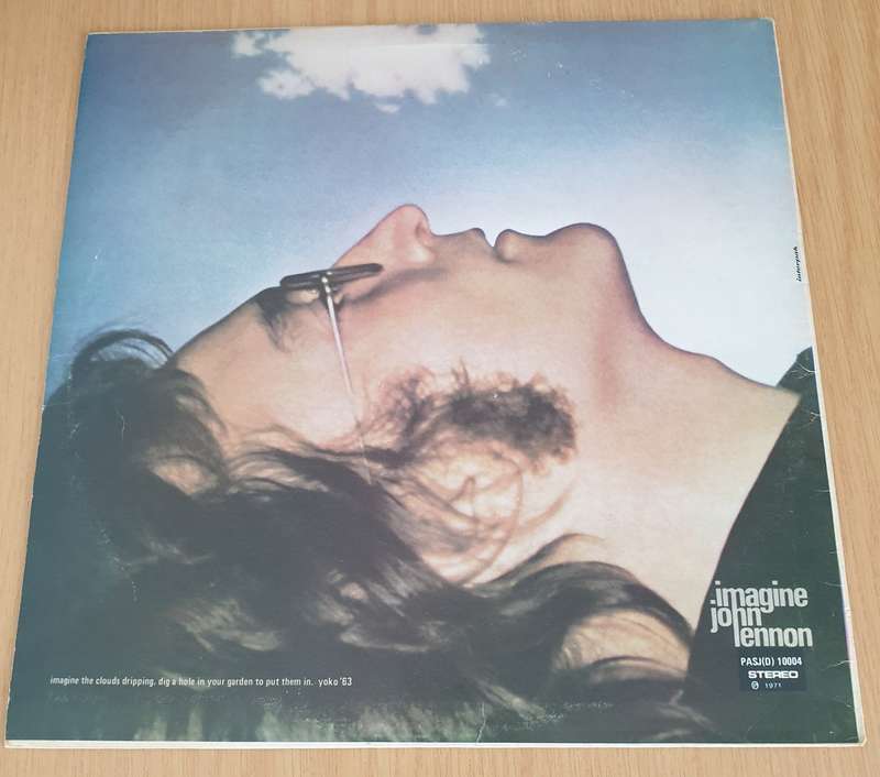 John Lennon  Imagine   Vinyl LP Record  (VG-)