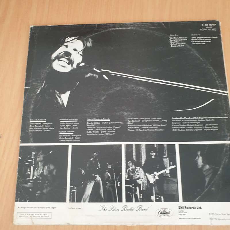 Bob Seger  Seven - Vinyl LP Record (VG)