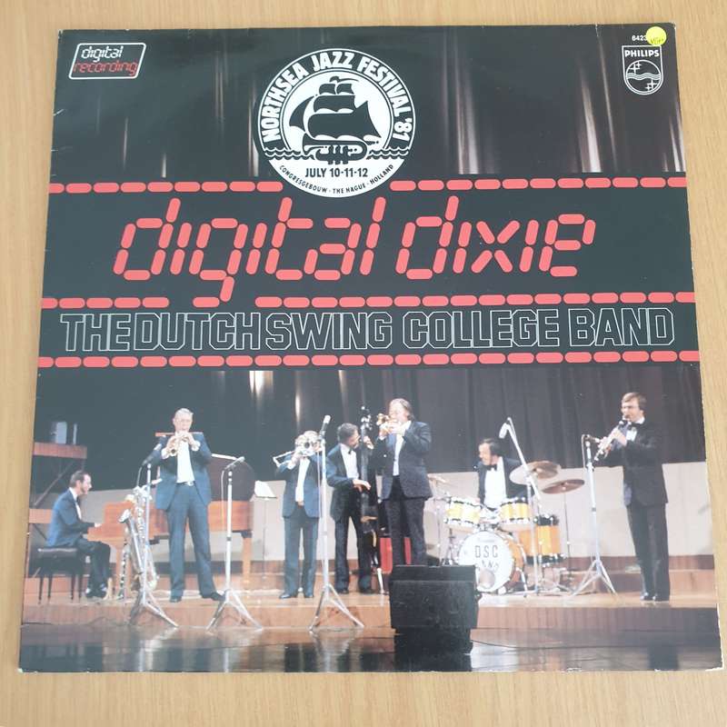 The Dutch Swing College Band  Digital Dixie - Vinyl LP Record (VG+)