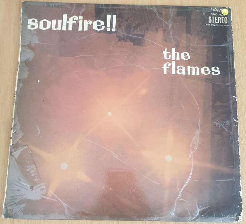 The Flames  Soulfire!! (SRMG) - Vinyl LP Record  (VG+)