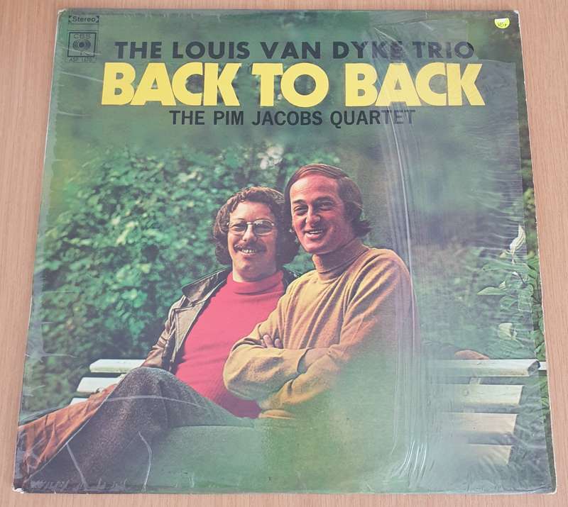 Trio Louis Van Dyke And Kwartet Pim Jacobs  Back To Back - Vinyl LP Record (VG+)