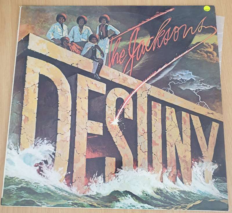 The Jacksons  Destiny - Vinyl LP Record (VG+)