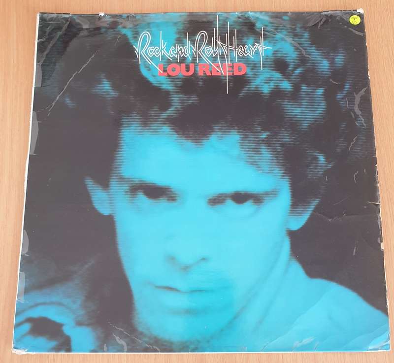 Lou Reed  Rock And Roll Heart - Vinyl LP Record (VG)