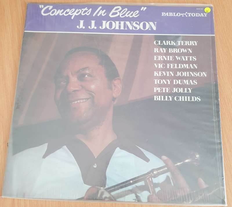 J.J. Johnson  Concepts In Blue - Vinyl LP Record (VG)