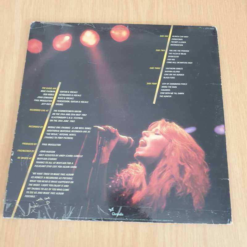 Judie Tzuke  Road Noise - Vinyl LP Record (VG+)