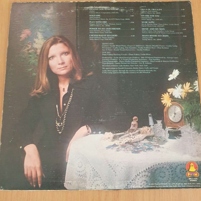 Dana Valery  Dana Valery - Vinyl LP Record (VG+)