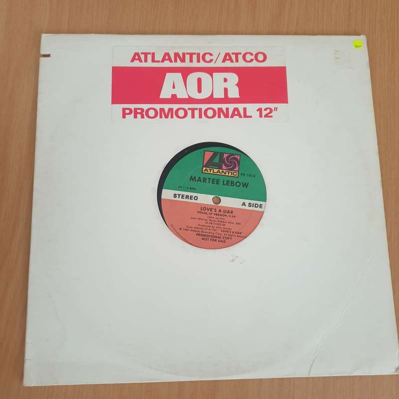 Martee Lebow  Love's A Liar - Vinyl LP Record (VG+)