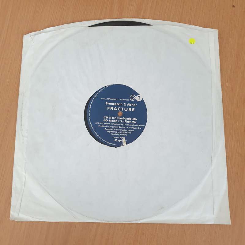 Brancaccio & Aisher  Fracture - Vinyl LP Record (VG+)