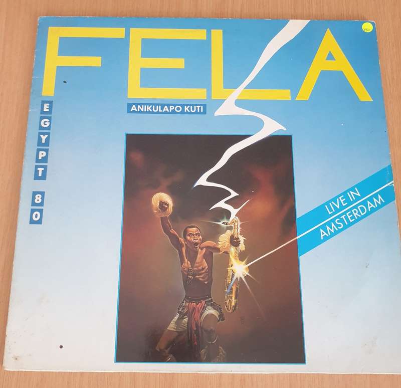 Fela Anikulapo Kuti, Egypt 80  Live In Amsterdam - Vinyl LP Record (VG+)