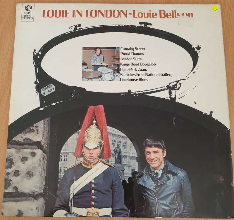 Louis Bellson  Louie In London - Vinyl LP Record (VG+)