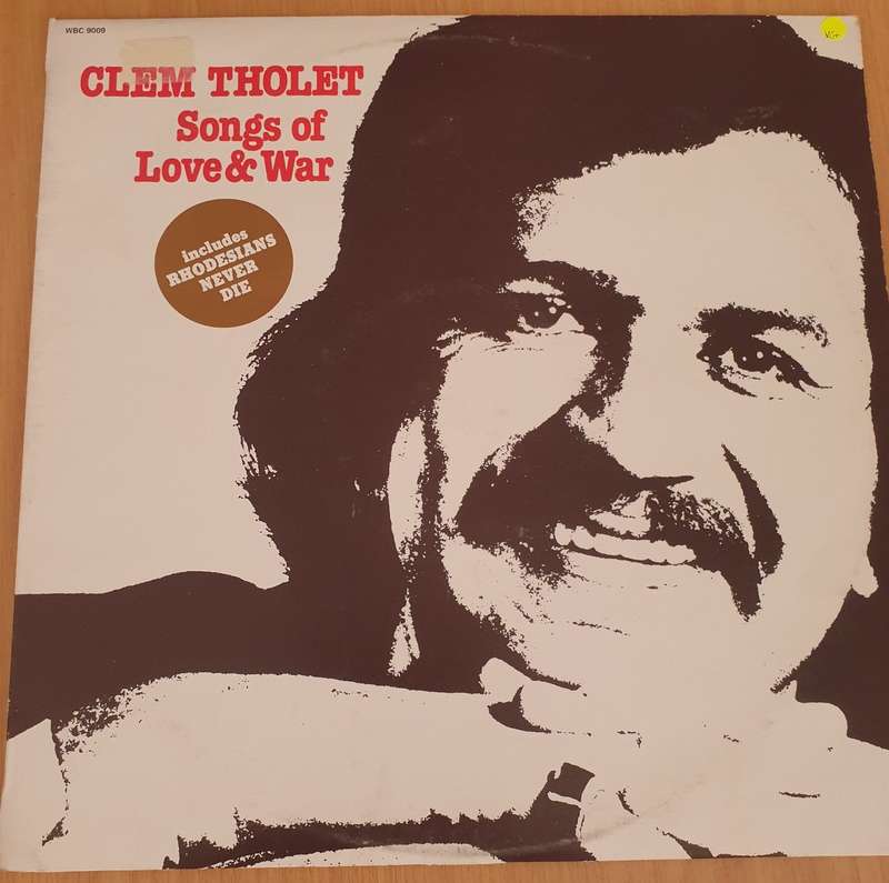 Clem Tholet  Songs Of Love And War - Vinyl LP Record (VG+)