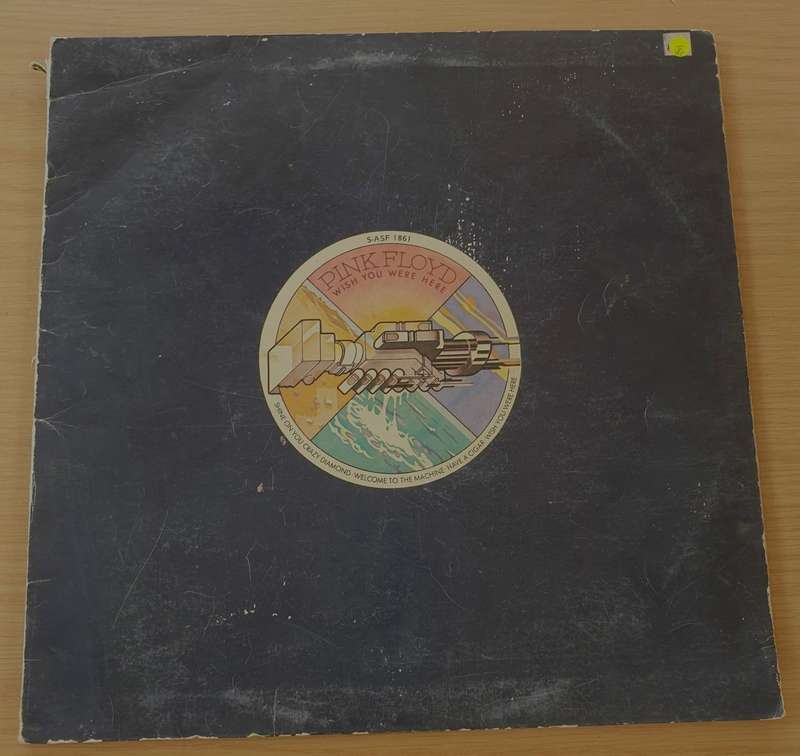 Pink Floyd  Wish You Were Here  Vinyl LP Record  (VG-)