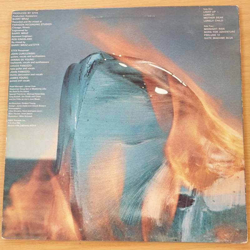 Styx  Equinox -  Vinyl  LP Record (VG+)