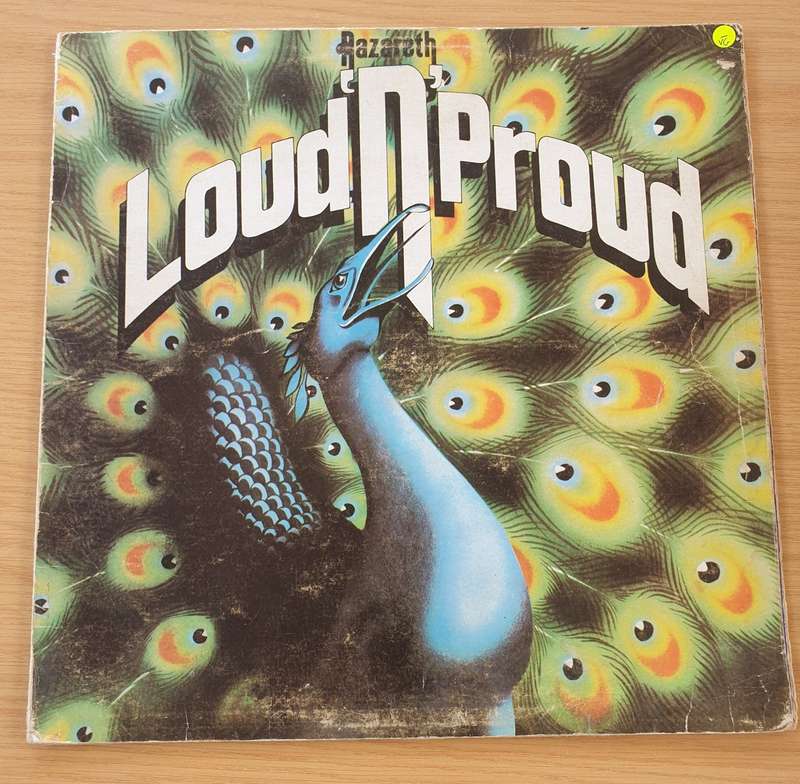 Nazareth  Loud'N'Proud Vinyl LP Record  (VG-)