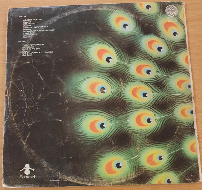 Nazareth  Loud'N'Proud Vinyl LP Record  (VG-)